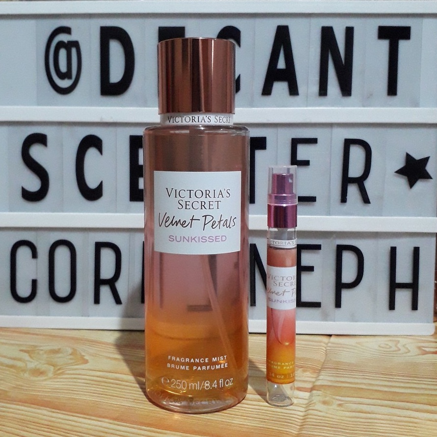 Victorias Secret- Sunkissed Fragrance Mists,Velvet Petals 250 ml