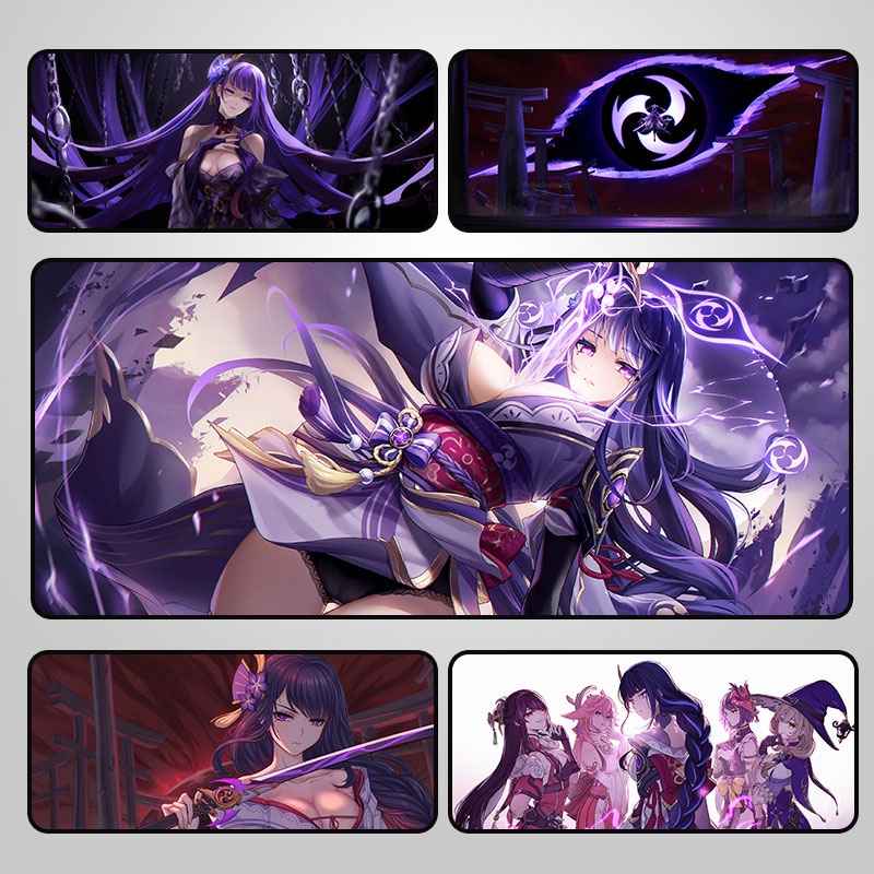 Raiden Shogun shadow Genshin Impact Yuanshen General Raiden Shadow ...