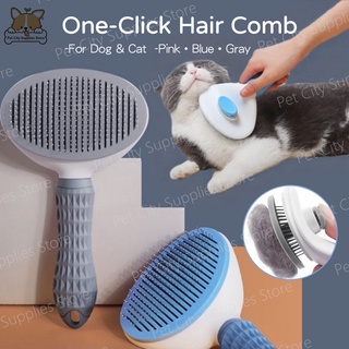 Dog With Undercoat Rake Dog Combing Large Small Dogs Cats And Rabbits Rake  Comb Double Row Hair Removal Brush Puppy Hair Brush Not Pointed Steel Pin