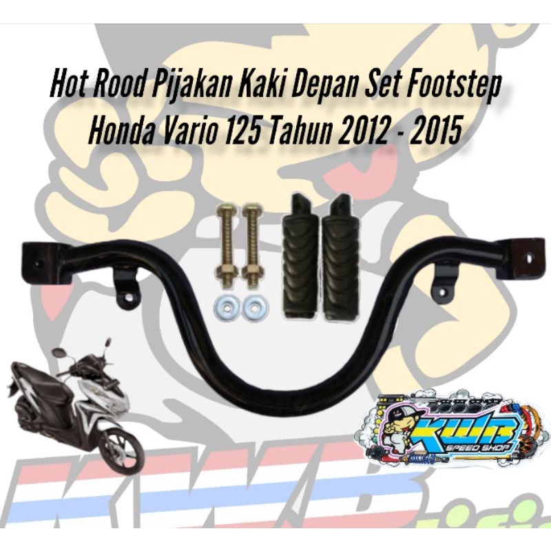 Hot Rood Front Footrest Set Footstep Motor Matic PNP Honda Beat Fi Beat ...