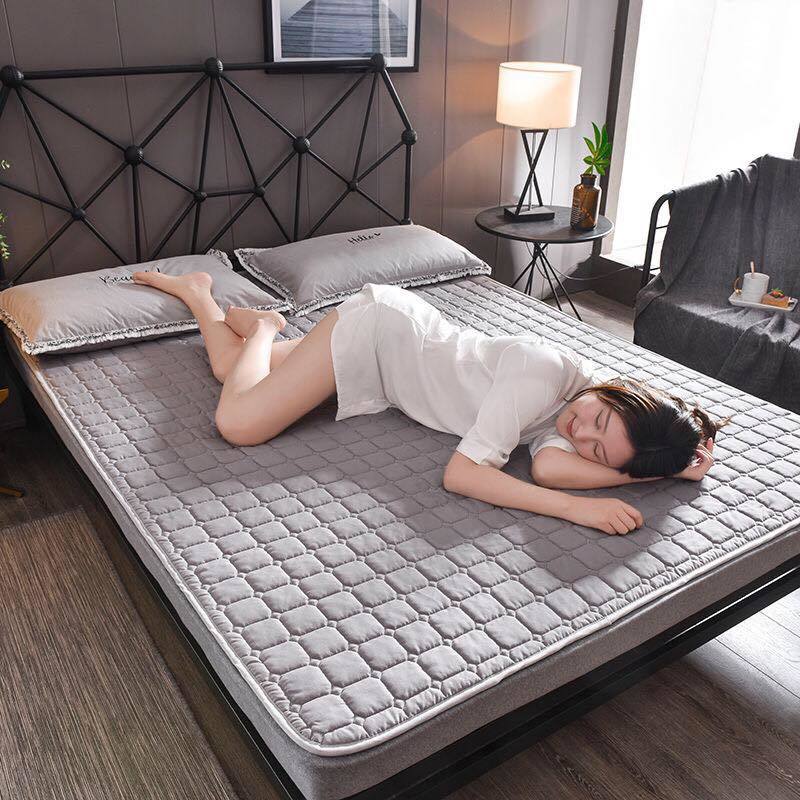 Elastic Strap Mattress Topper Cover Soft Comfortable Bedd Sheet Cadar