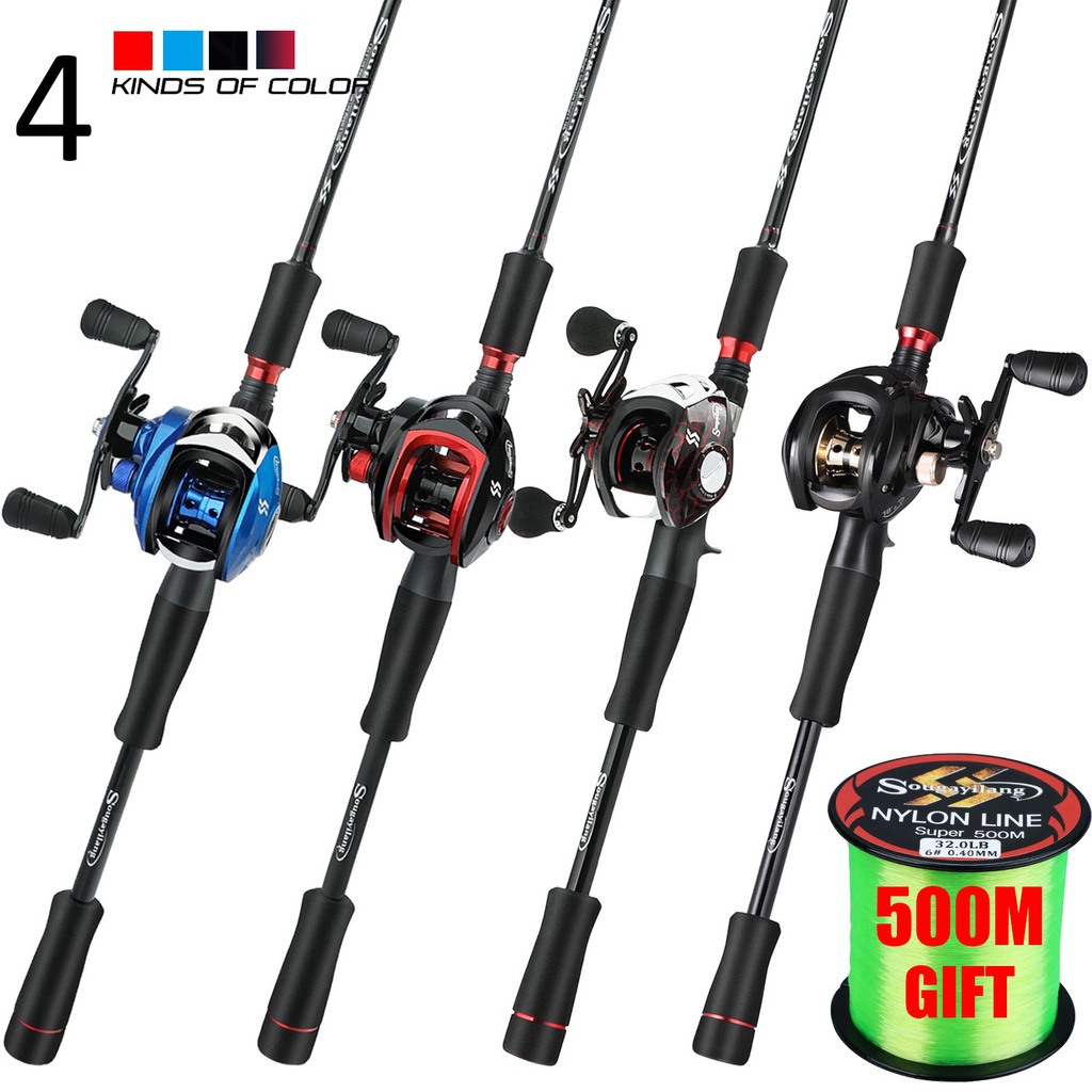 Catfish Combo Ugly Stik Catfish Casting Ugly Stik Baitcaster Combo Fishing  Rod Reel Set Sections Casting Fishing Rod 18+1 BB
