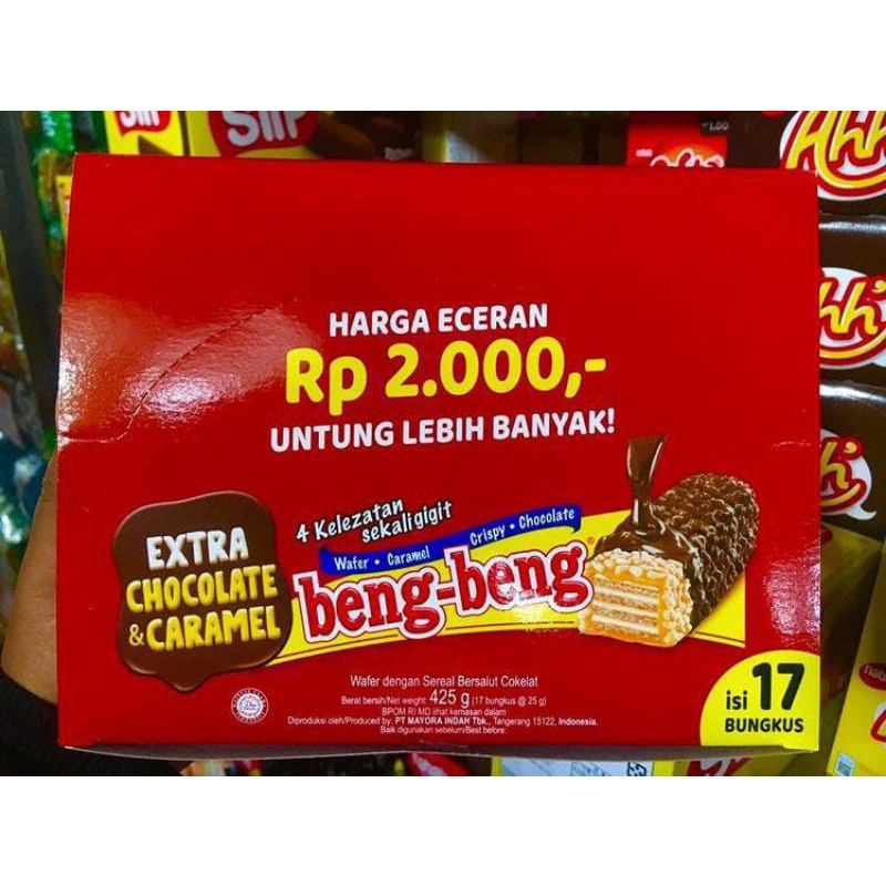 Beng Beng Regular 1 Box contains 17 @12 grams | Shopee Philippines