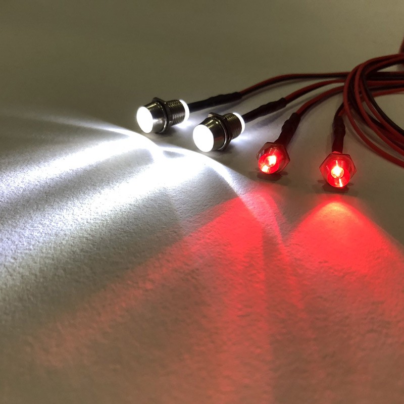 1/10 1/8 1/12 RC Car LED Light Set for Redcat HSP Traxxas HPI Tamaya ...