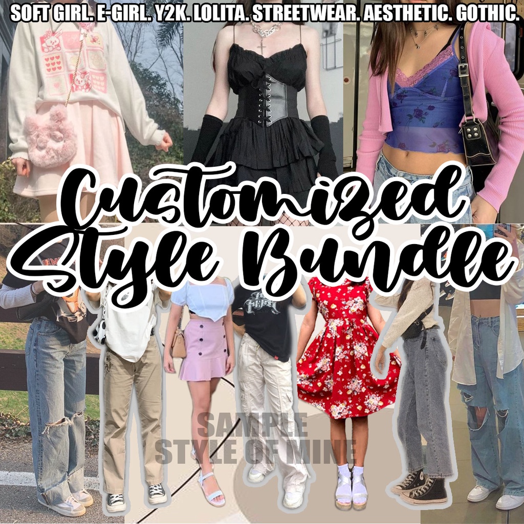 PERSONALIZED STYLE BUNDLE BY A | Shopee Philippines