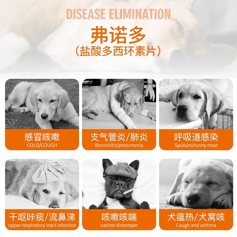 Puante Dog Cat Cough Medicine Runny Nose Sneeze Cat Nasal Branch Pet