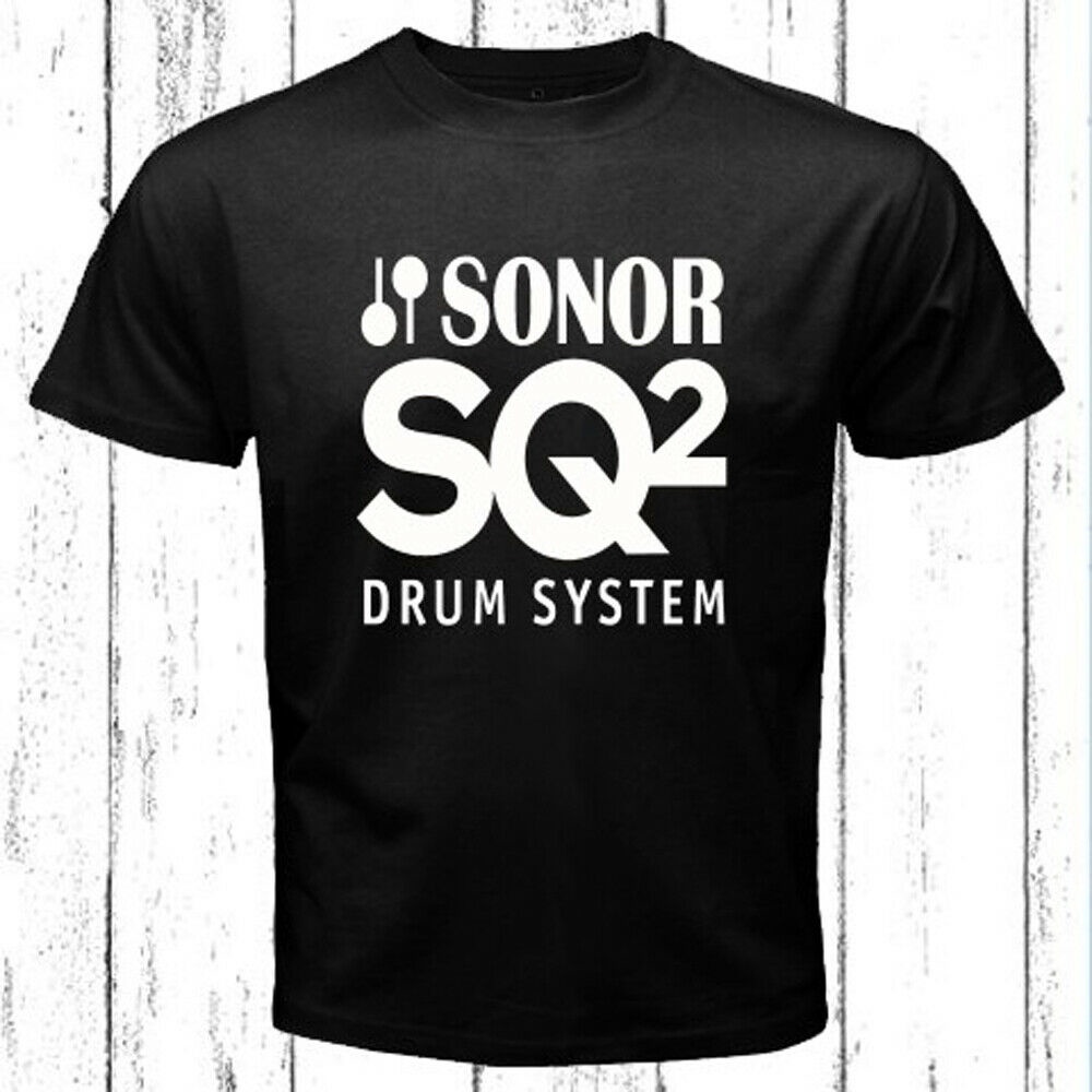 Custom Printed Sonor Drum System Sq2 Logo Men Design Tee | Shopee ...