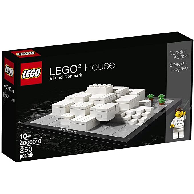 Lego house set store architecture