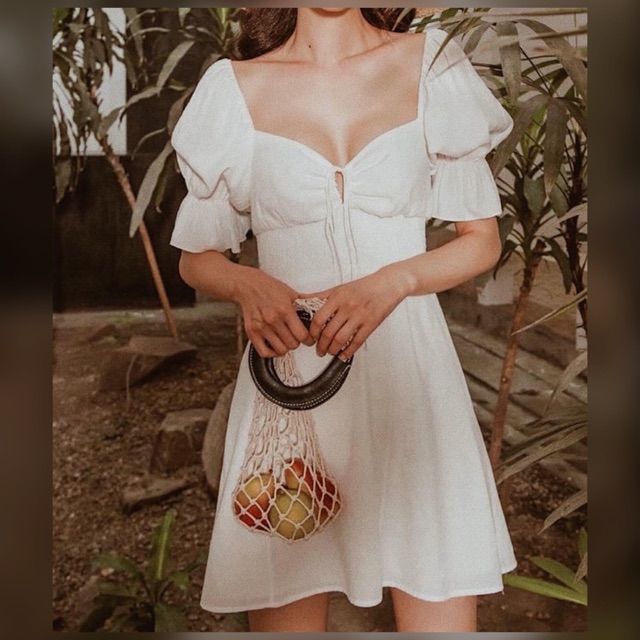 Arianna Dress - Short Sleeve Midi Challis