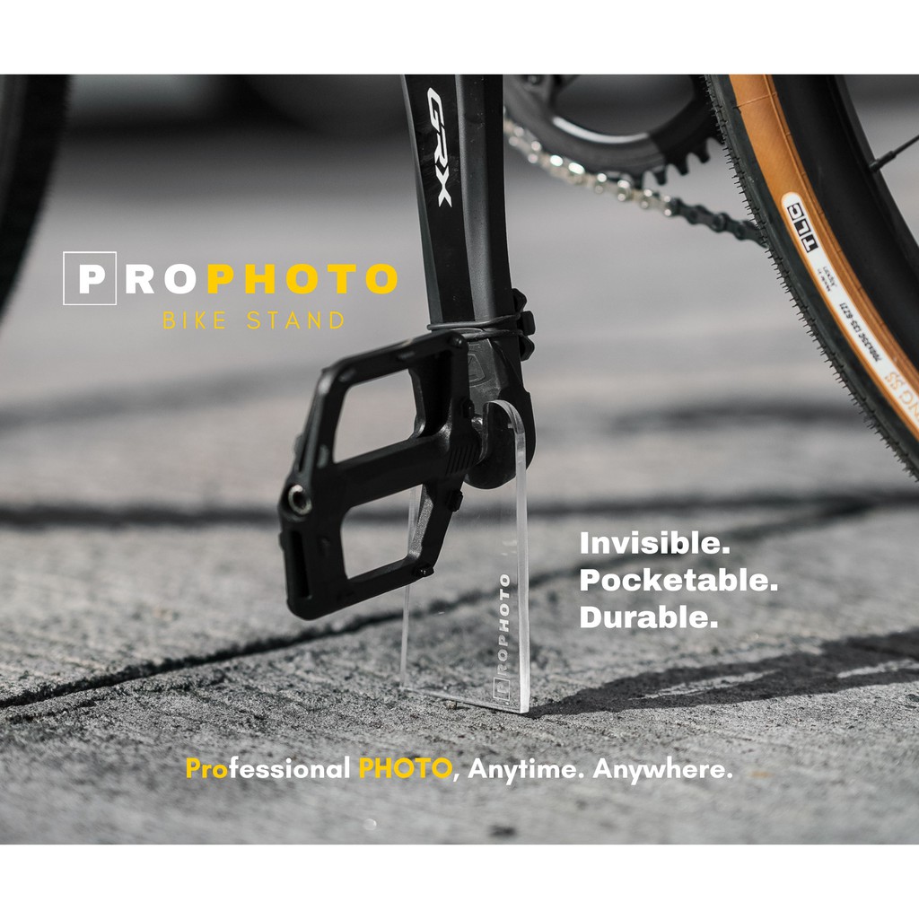 ProPhoto Invisible Bike stand Premium Quality 5mm Thick Bike Accessories