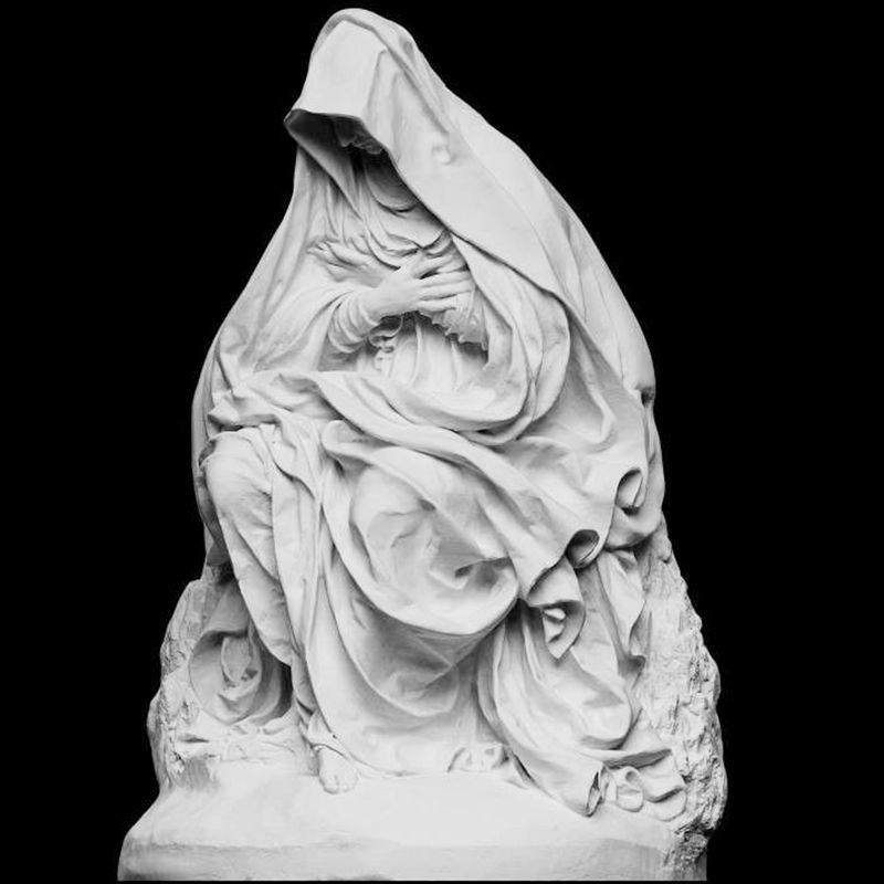 Nordic Ins Maria Retro Work Statue Art Plaster Statue Gift Family Soft