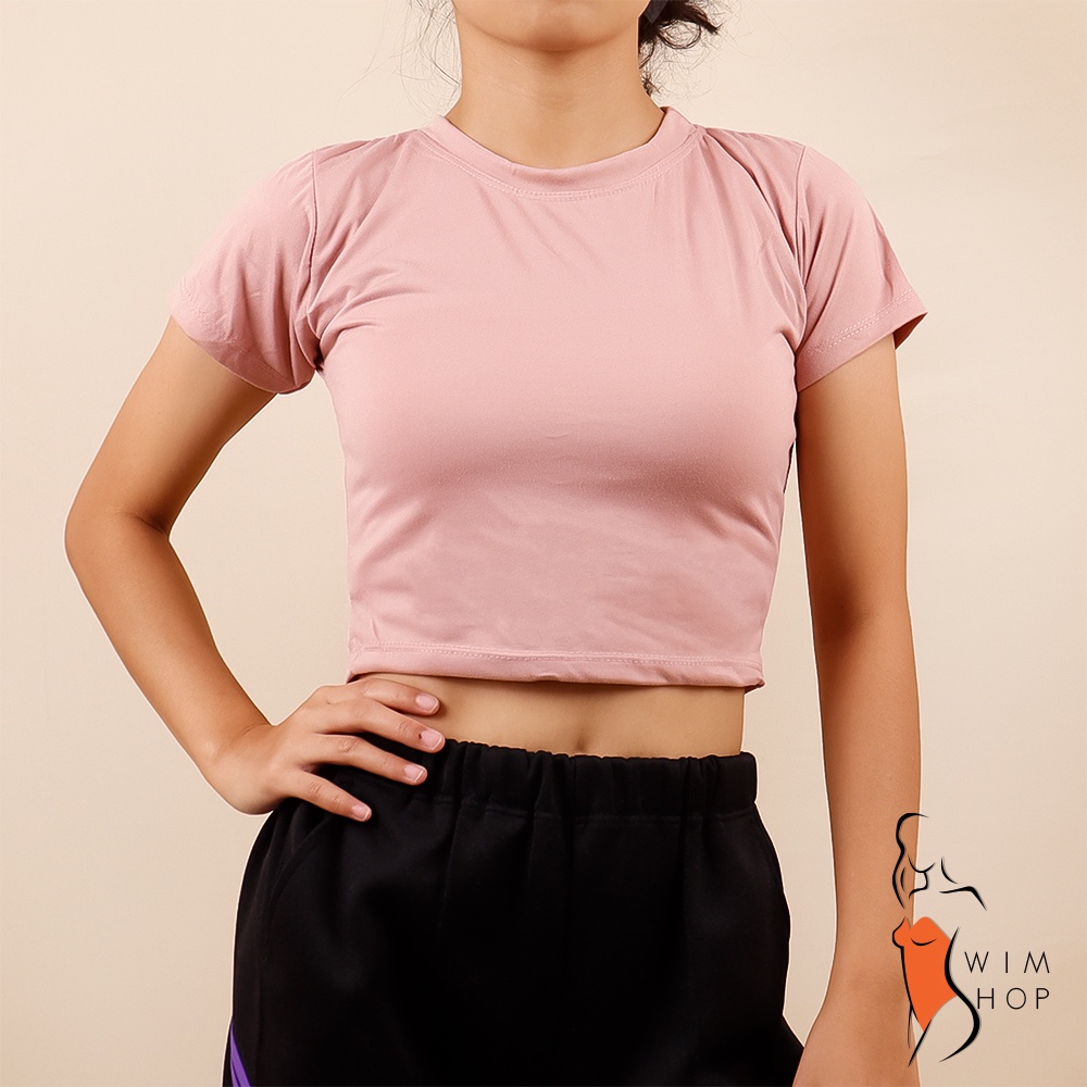 SS Solid Basic Croptop Earth Color Tops for Women | Shopee Philippines