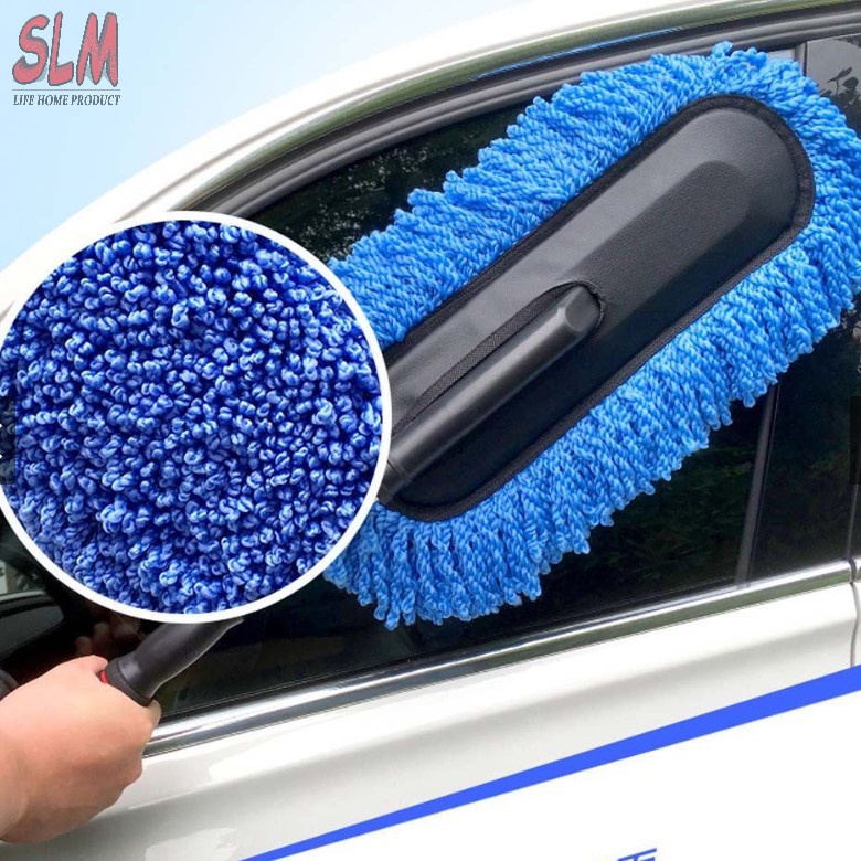 Car Wash Mop Wipe Cleaning Tool Mop Brush Duster Sweep Dust Removal Shopee Philippines
