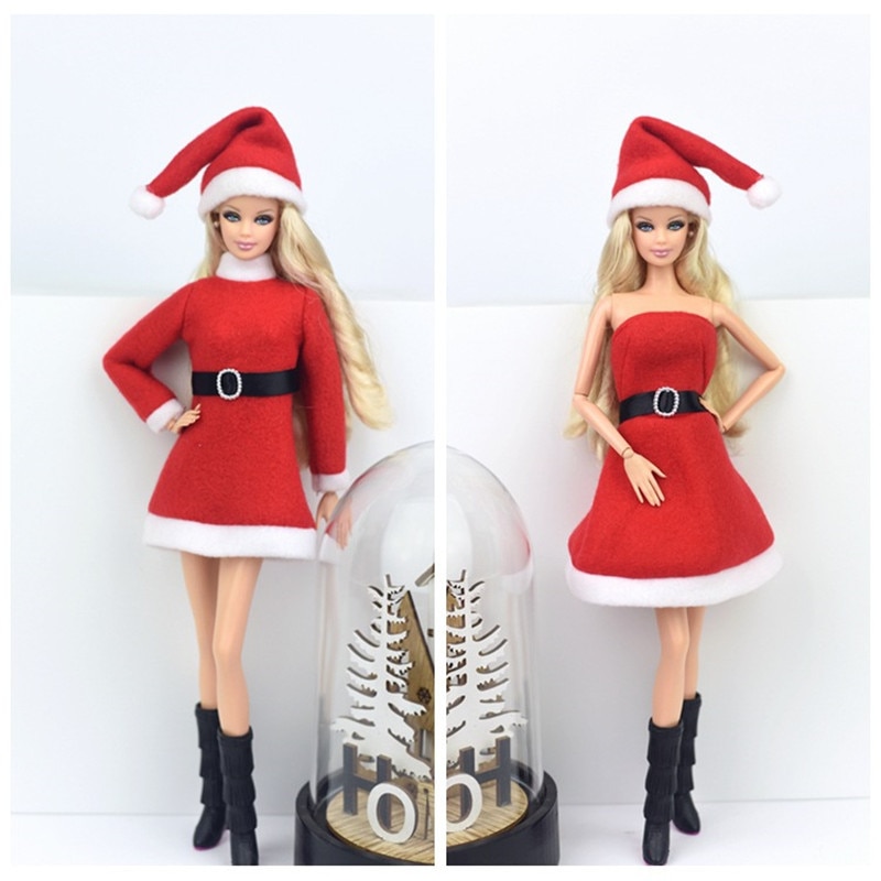 Christmas Doll Clothes for Barbie Dolls Shopee Philippines