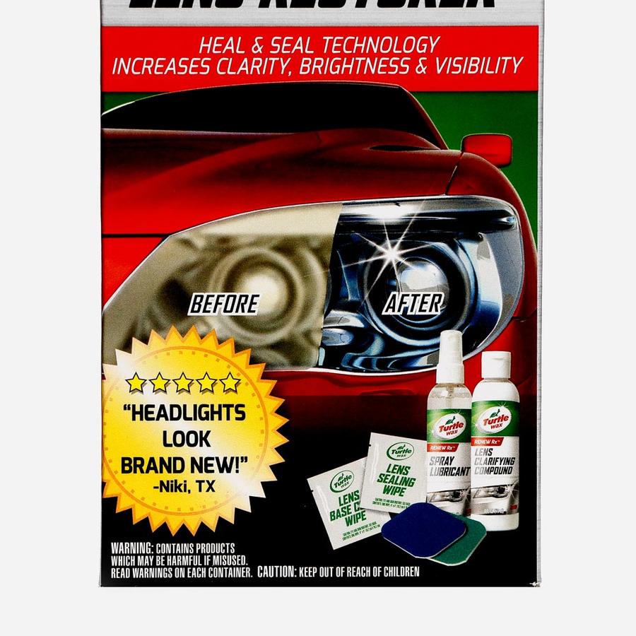 Turtle Wax Headlight Lens Restorer Kit Shopee Philippines
