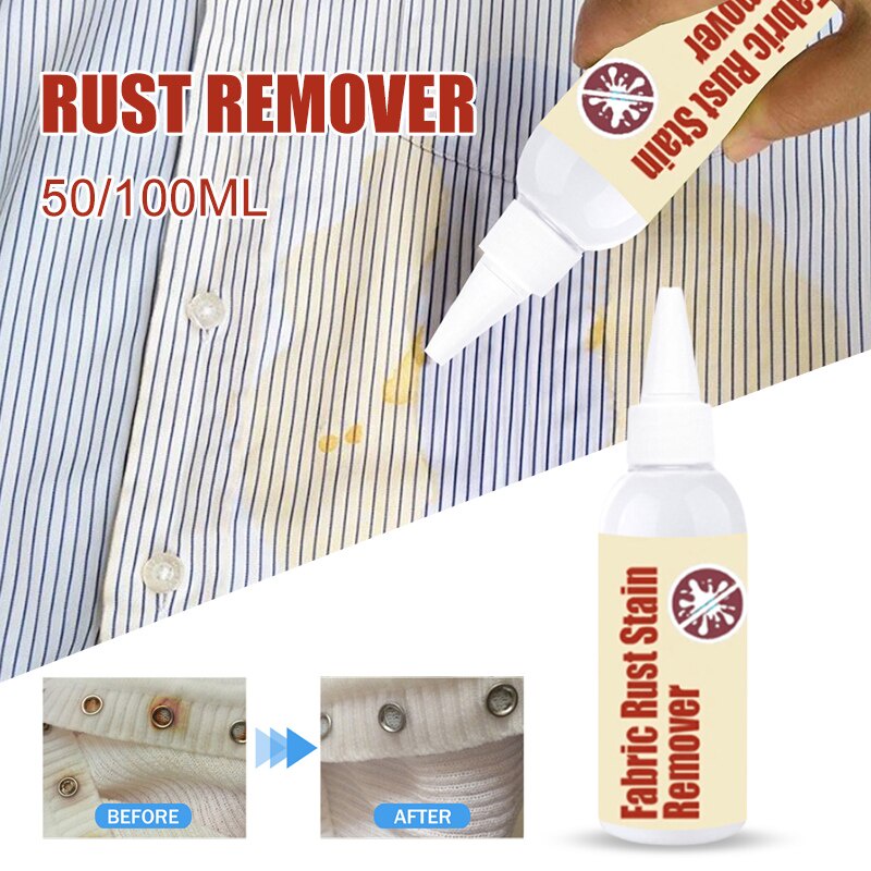 Fabric Rust Stain Clothes Rust Remover Strong Decontamination and Rust