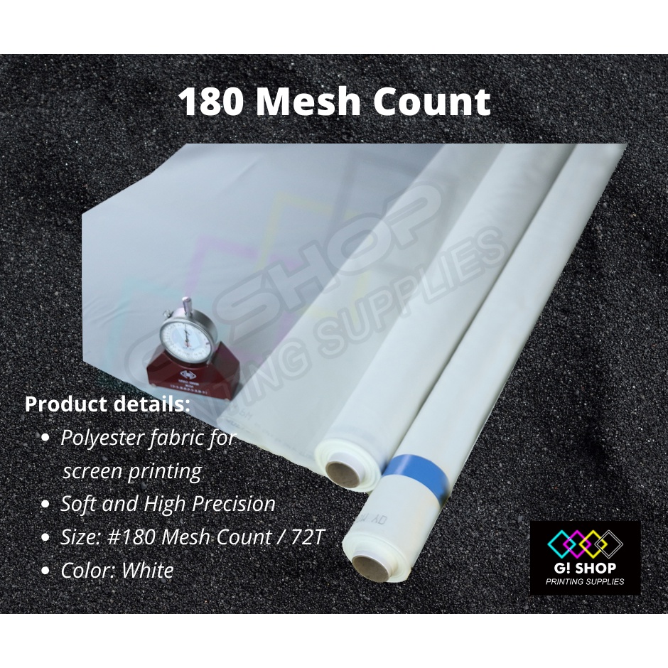 Silkscreen Mesh 180 Suitable for Screen Printing with WaterBased