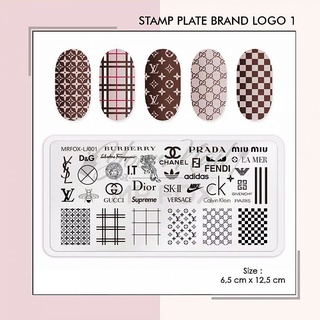 Lv Nail Stamp Plate  Natural Resource Department