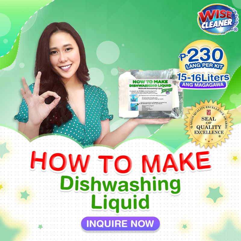 Wise Cleaner - Dishwashing Liquid | Shopee Philippines