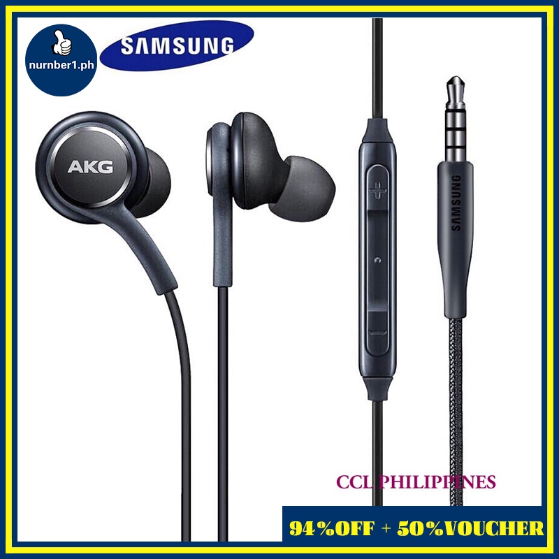 CCL PH Samsung AKG Earphones Headset with Mic for S8 S8+ Good Quality
