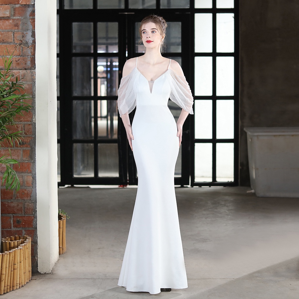 Slim Fishtail Toast Host's Performance Dress