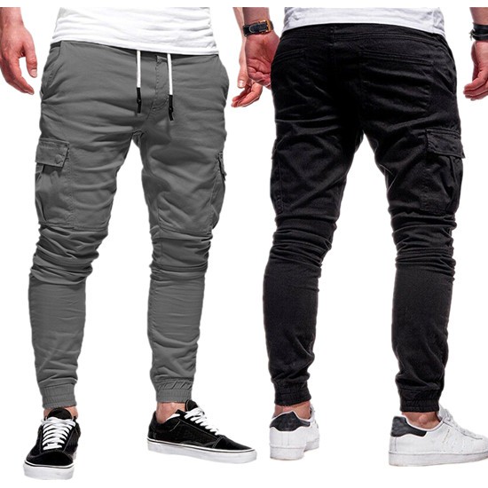 Trendy Fashionable Cotton Jogger Pants For Men 5 Colors Good Quality ...