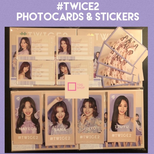 TWICE #TWICE2 Photocards & Stickers | Shopee Philippines