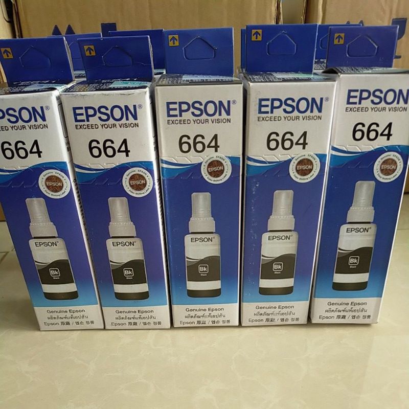 664 INK BLACK 10 PCS | Shopee Philippines