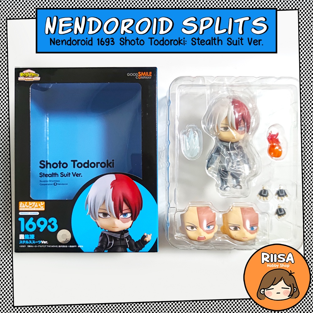 MY HERO ACADEMIA The Movie - Shoto Todoroki Stealth Suit Ver. Nendoroid
