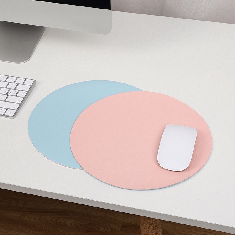 Ultra Soft Mouse Pad PU Leather Anti-slip Keyboard Mice Mat Waterproof ...