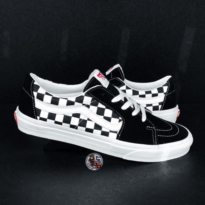 Ready Vans Skate Low Checkerboard Blk Wht