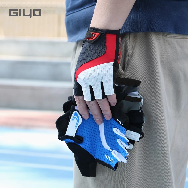 GIYO Fingerless Cycling Gloves MTB Road Racing Gel Gloves Breathable