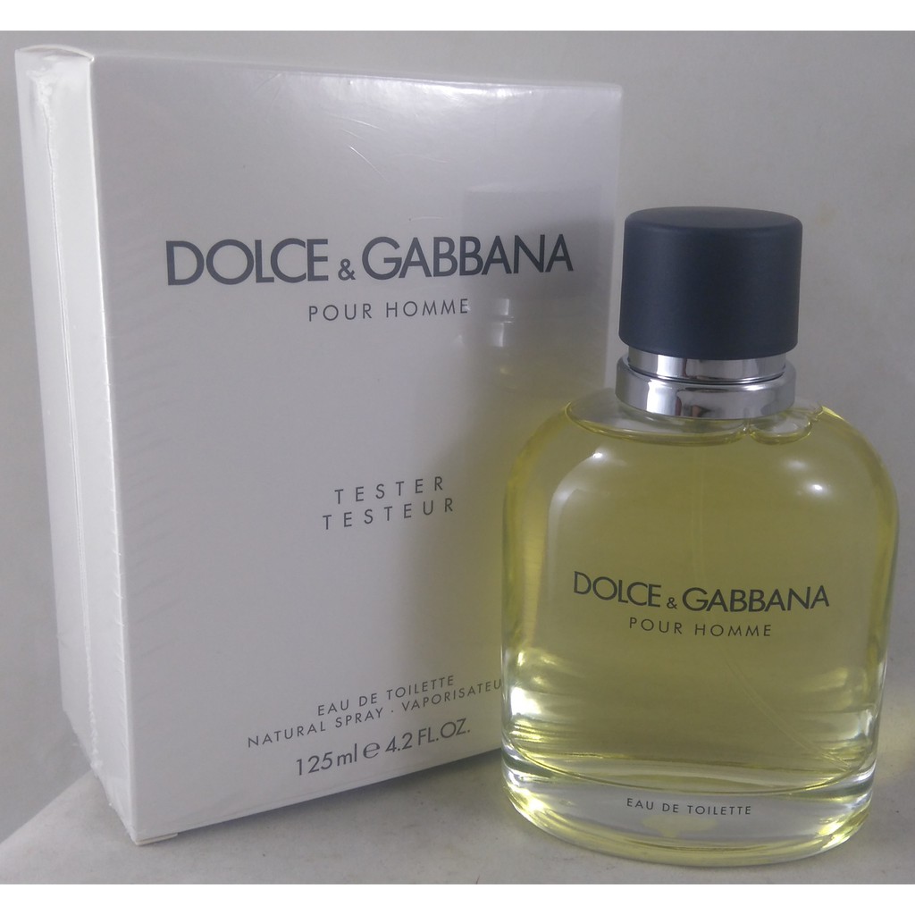 Dolce gabbana hotsell pour homme tester