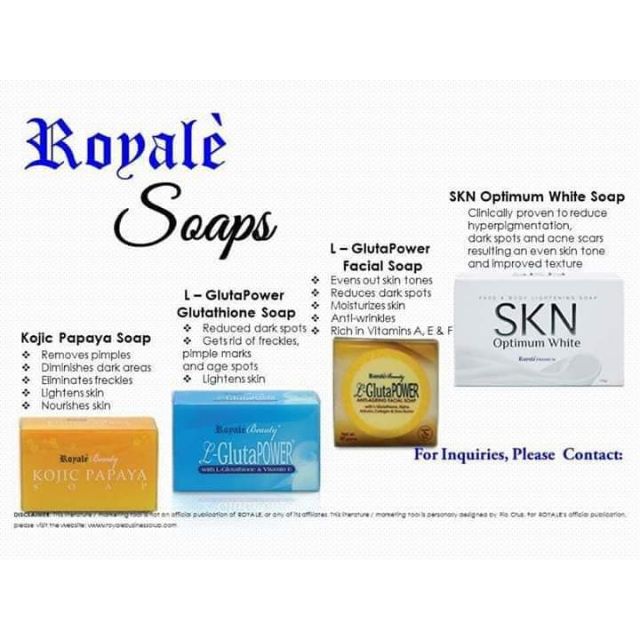 royale beauty soaps best seller original Shopee Philippines