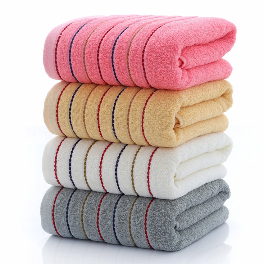 Towel Set: Hand Towel (35*75cm) + Bath Towel (70*140cm), Soft & Absorbent  Towels For Home Use