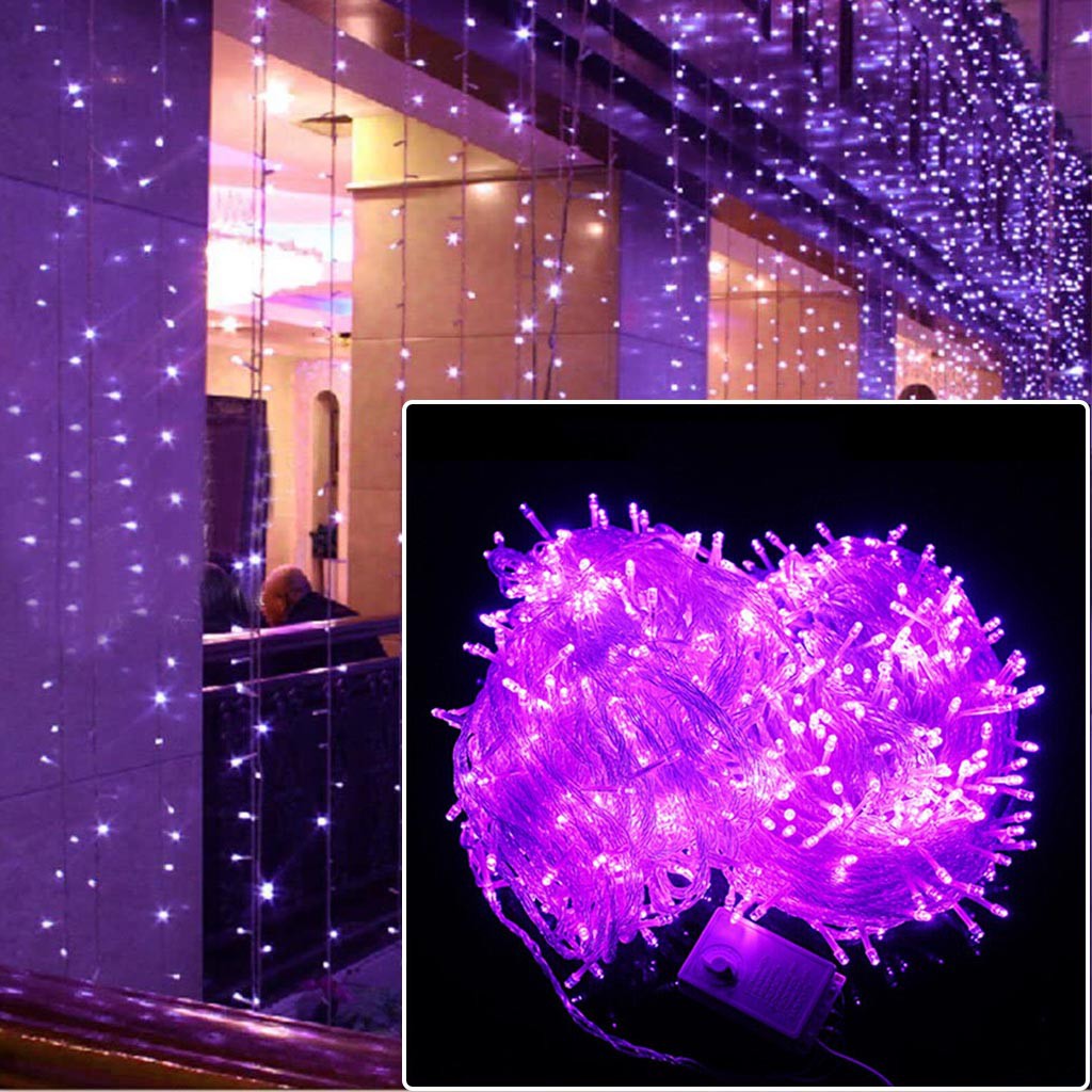 1000 LED 100M Christmas Lights String Light Decoration CML1K (PURPLE ...