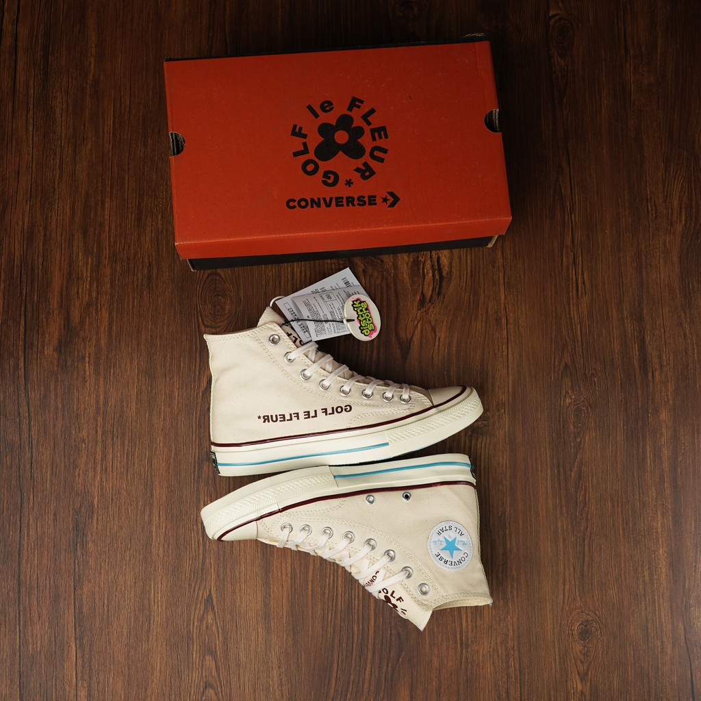 Converse x Tyler Shoes, the Creator Golf le Fleur'Vintage Parchment' Chuck  70 | Shopee Philippines