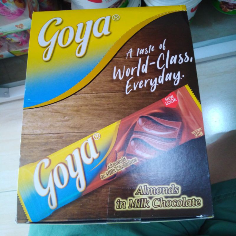 Goya Almond Bar in 720 grams 24pcs/8bundles 2in1 | Shopee Philippines