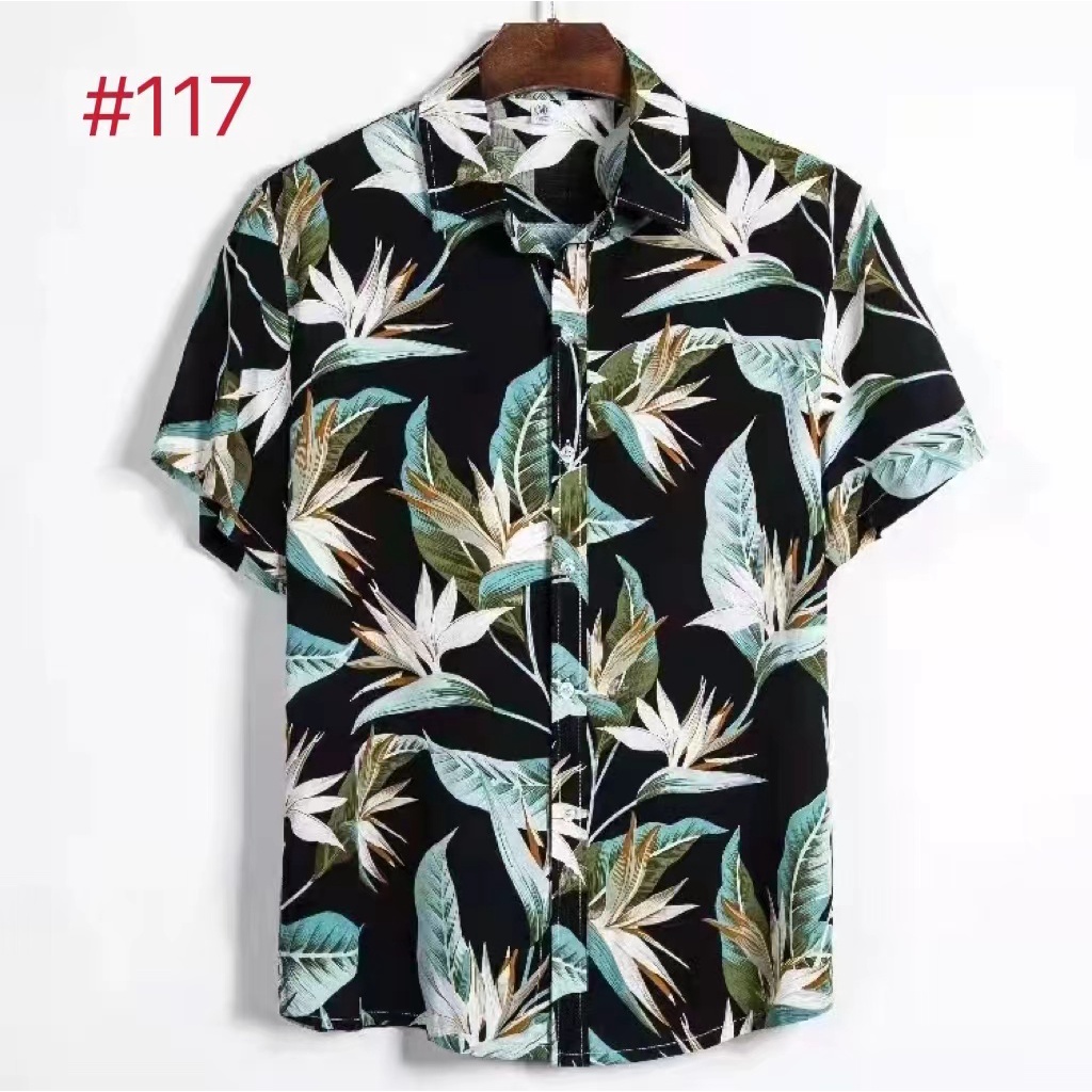 Floral polo shirt unisex Shopee Philippines