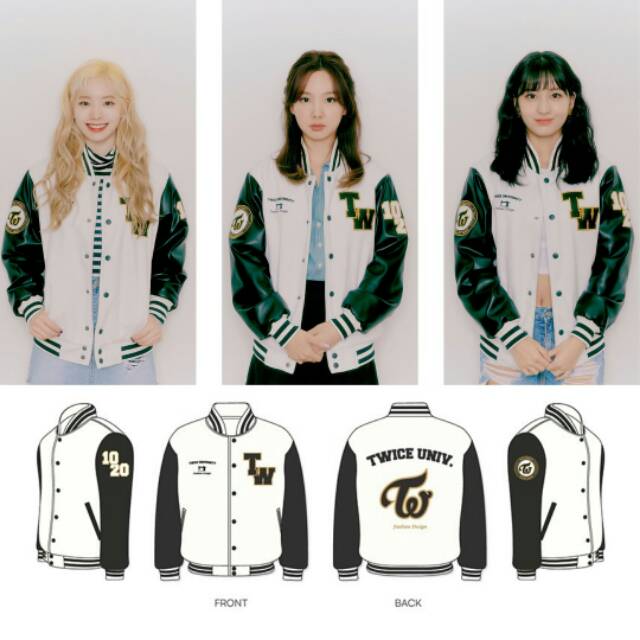 TWICE University Varsity on sale Jacket