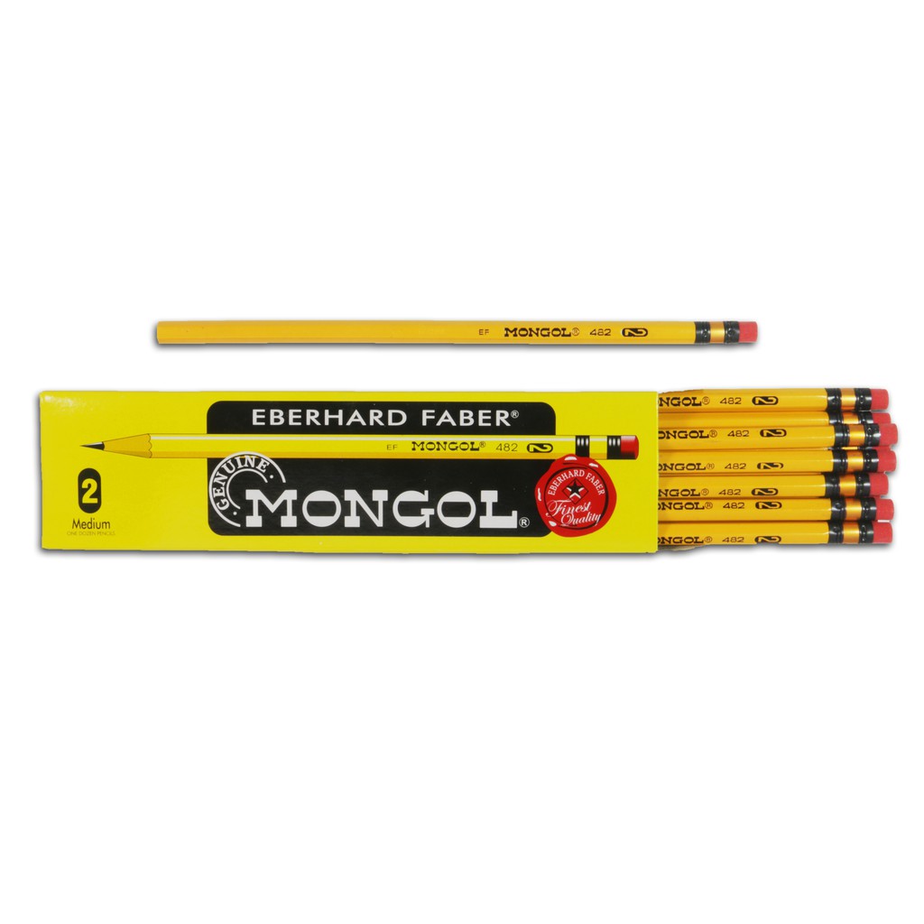 1 box ORIGINAL MONGOL PENCIL 1 AND 2 (12PCS/BOX) | Shopee Philippines