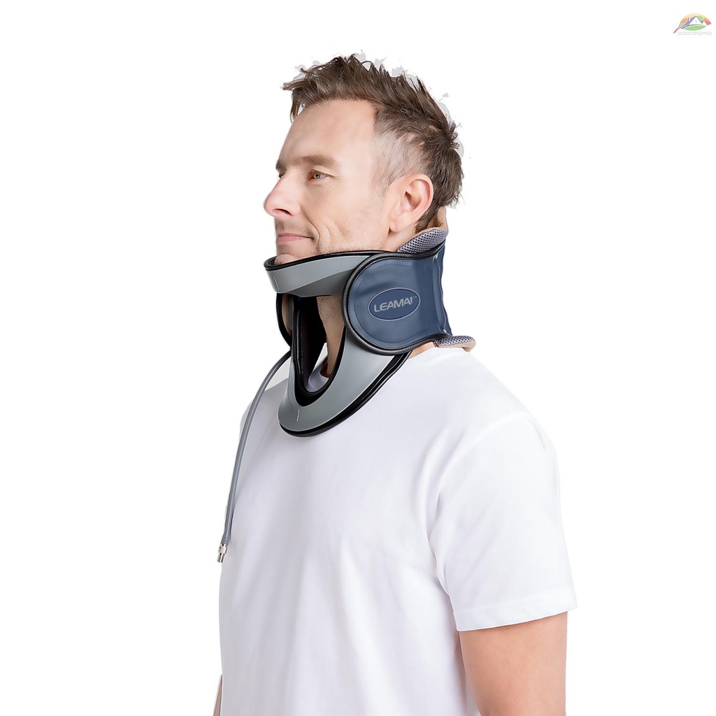 LEAMAI Cervical Collar Neck Traction Device Inflatable Pinched Nerve