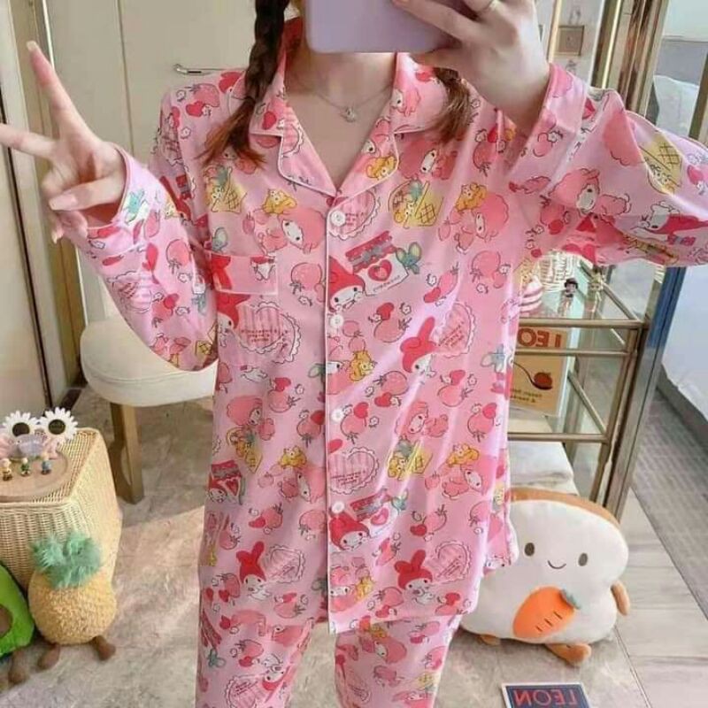 COD MY melody Sleepwear Pajama Set Shopee Philippines