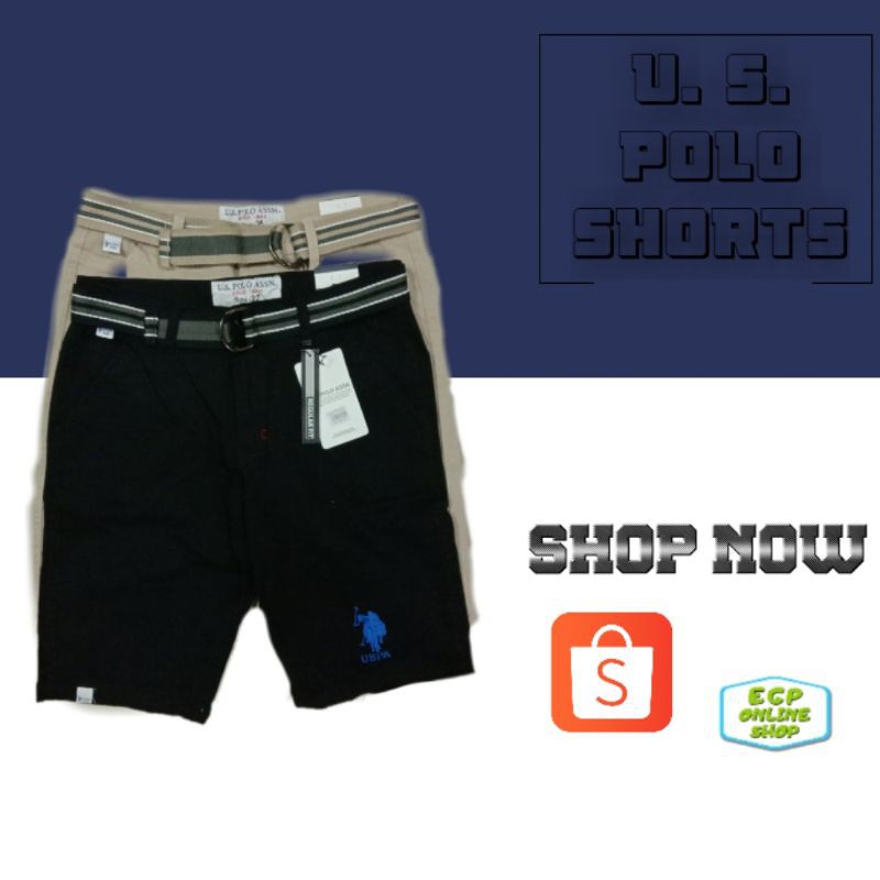 Us polo outlet assn cargo shorts