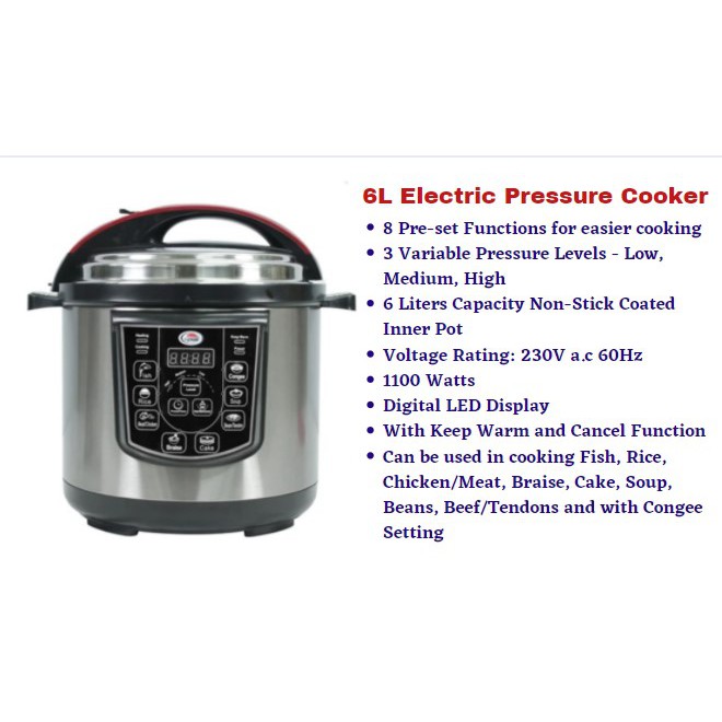 Pressure cooker function hot sale