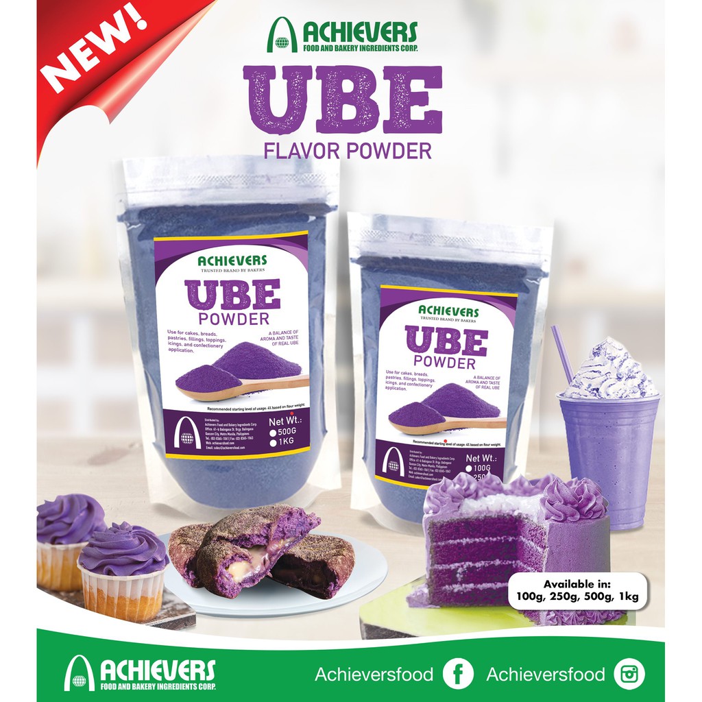 UBE POWDER (Ube Flavor) 100g | Shopee Philippines