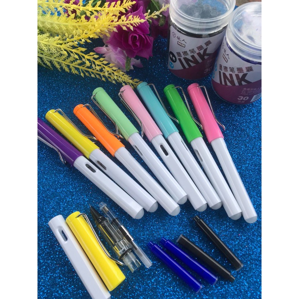 T08 Fountain Pen Bamboo Leaf Nibs calligraphy Split Bold Bar Shopee