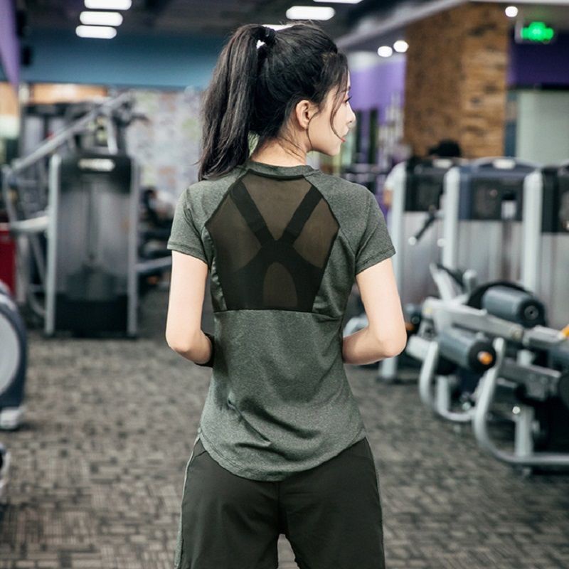 Hot Item] Workout Breathable Yoga Active Wear Women Contour Seamless Long  Sleeve Crop Top
