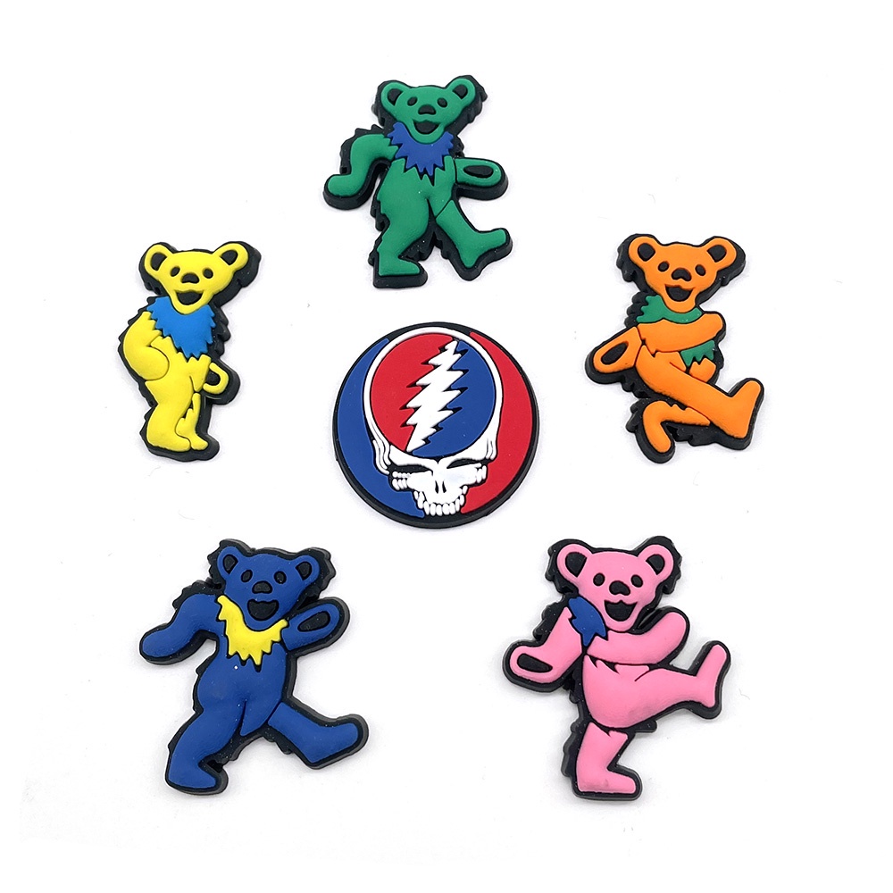 croc charms grateful dead