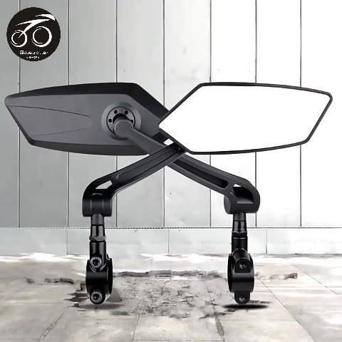 Globetrotter Bicycle Bike Cycle Handlebar Rear View Mirrors Rearview ...